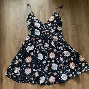 Floral mini dress